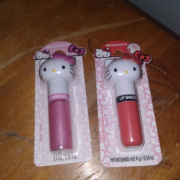 Hello Kitty Other - Brand New Lipsmacker Hello Kitty Kiwi And Cherry
